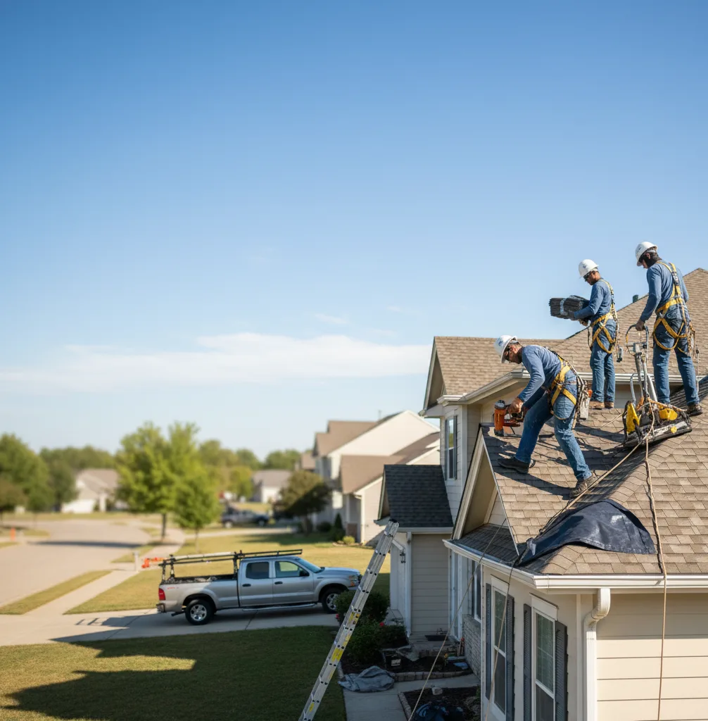 Roof Repair in Honey Grove